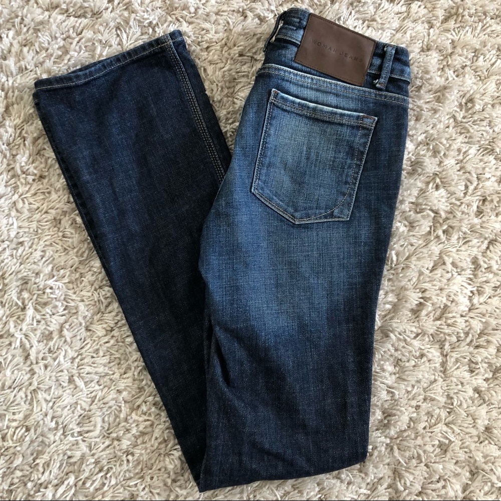 Zara Woman Straight Leg Jeans